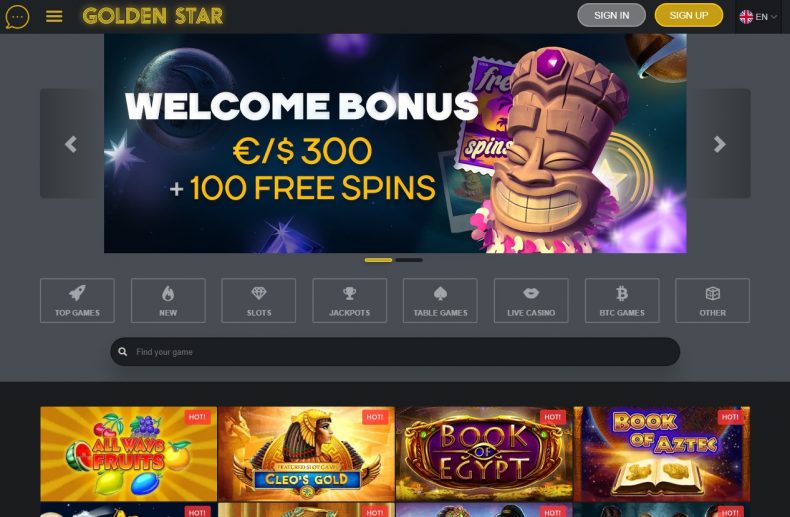 голден стар обзор сайта