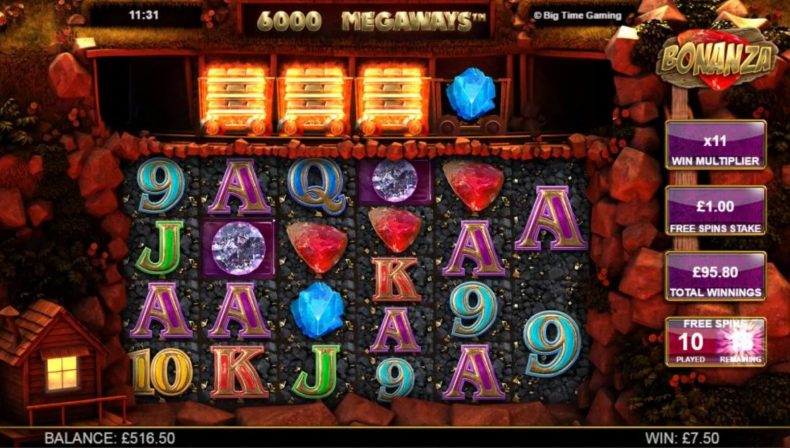 бонус в казино бонанза