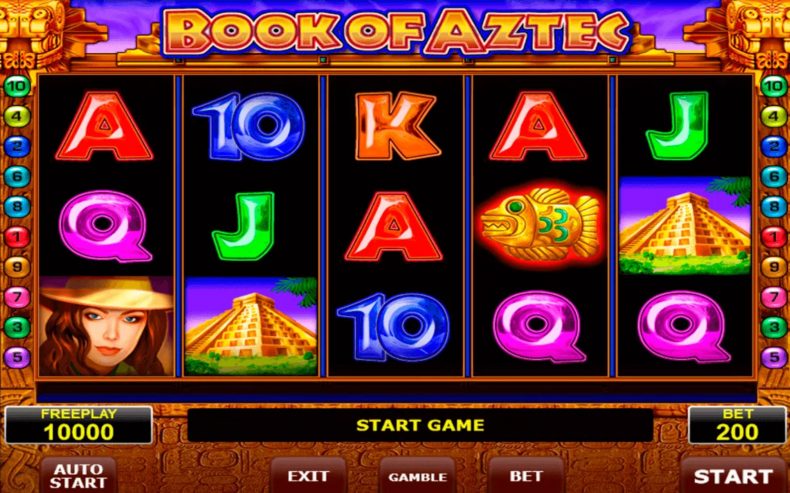игровой слот book of aztec