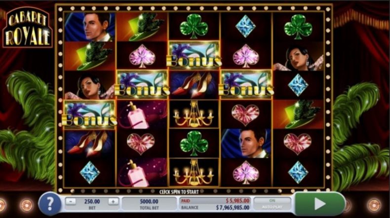 обзор автомата кабарет рояль