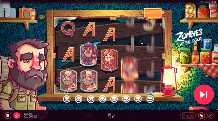 Бонусные опции Zombies at the Door