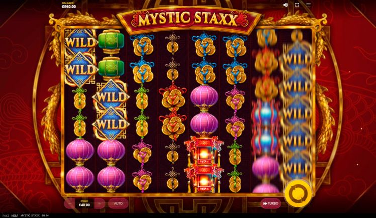 Бонусы и их особенности Mystic Staxx