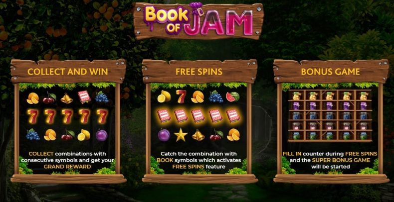 Игровой слот Book of Jam