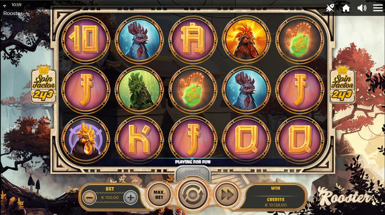 Интерфейс и дизайн слота