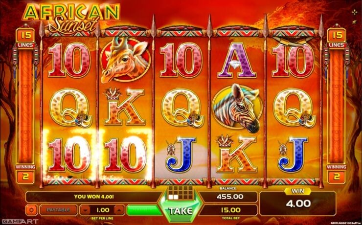 Слот African Sunset