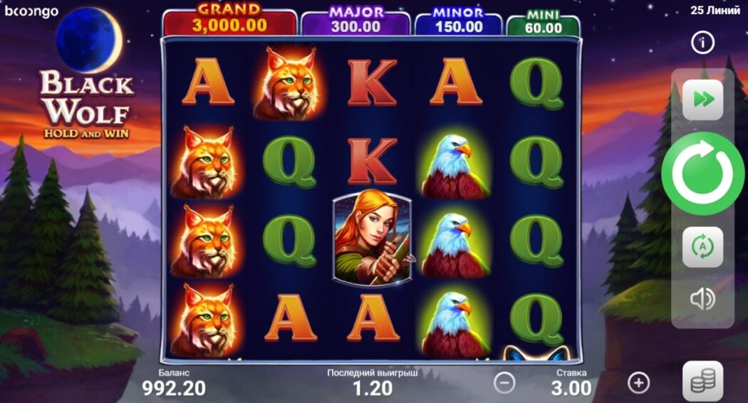 слот Black Wolf
