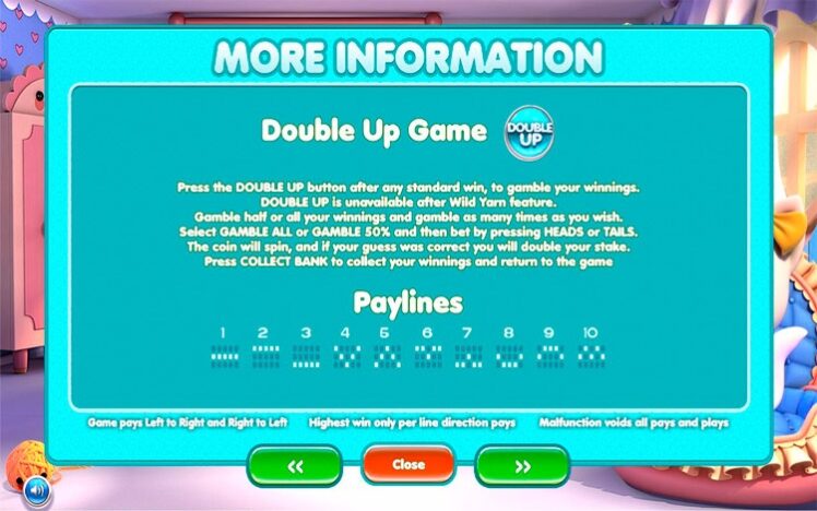 Технические параметры игры Kawaii Kitty