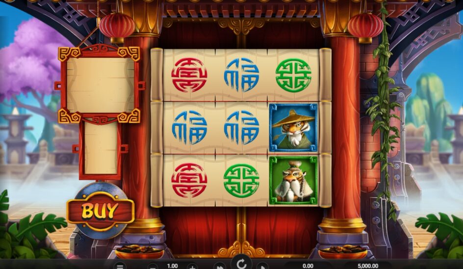 Технические параметры игры Tiger Kingdom