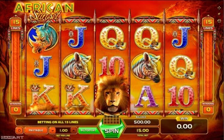 Внешний вид African Sunset