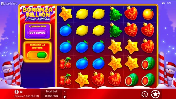 Внешний вид автомата Bonanza Billion