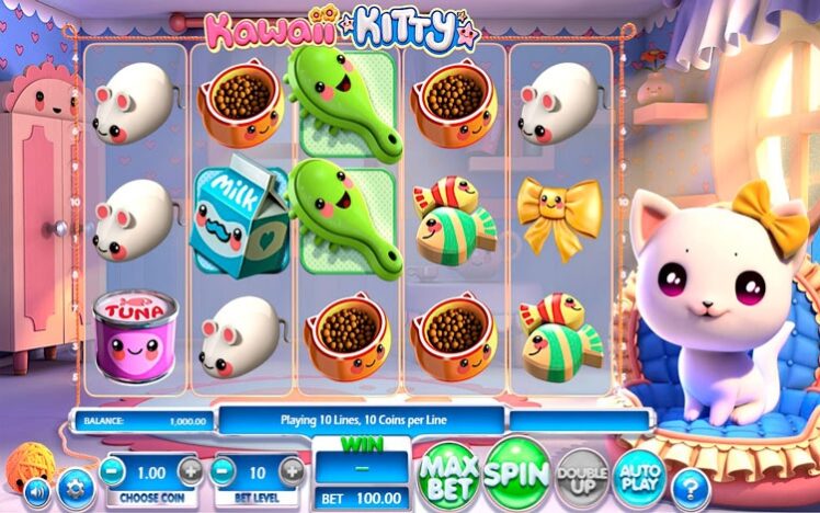 Внешний вид автомата Kawaii Kitty