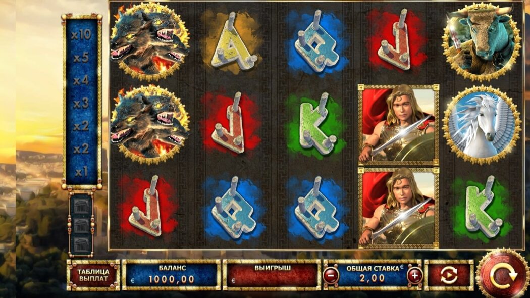 Внешний вид слота Medusa Hunt