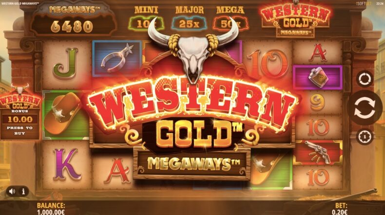 Игровой слот Western Gold Megaways