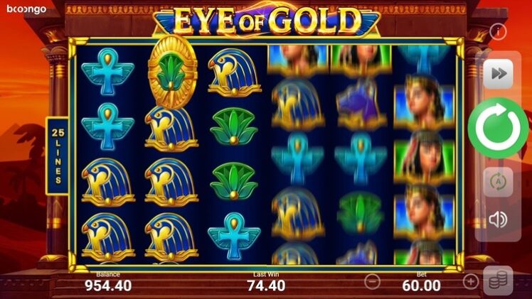 Бонусы Eye Of Gold