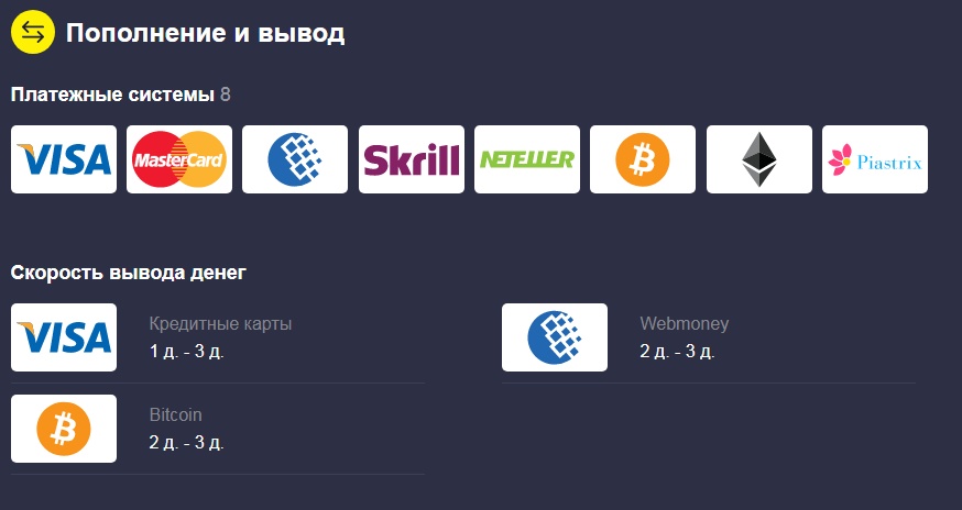 Депозиты Jozz