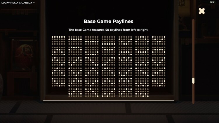 Настройки Lucky Neko Gigablox