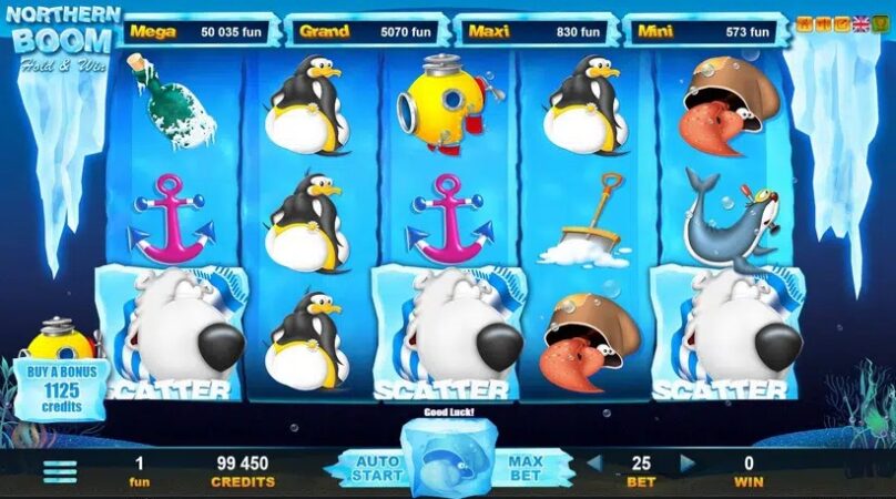 Оформление автомата Northern Boom