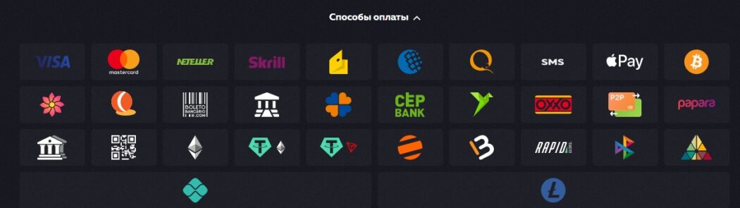 Платежные системы Vavada