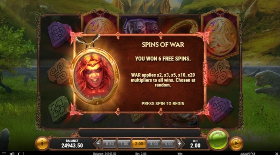 Призовые комбинации The Faces of Freya