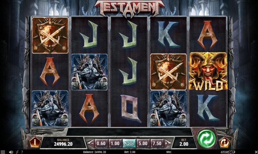 Слот Testament