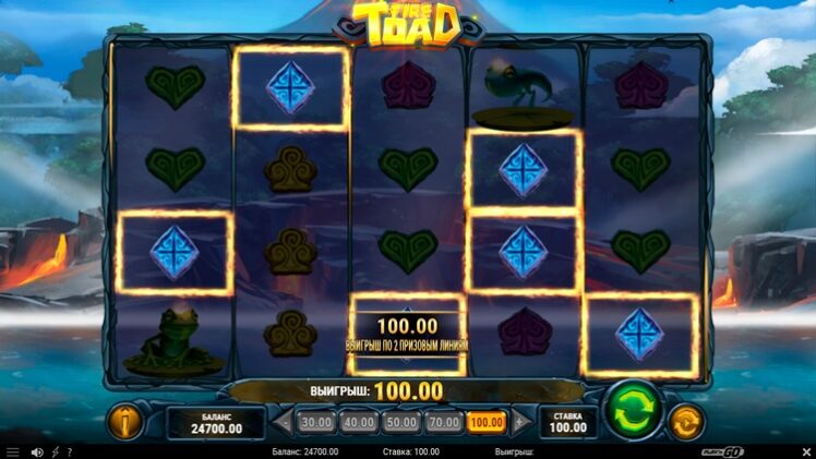 Слот Fire Toad