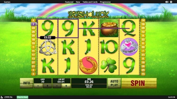 Слот Irish Pot Luck