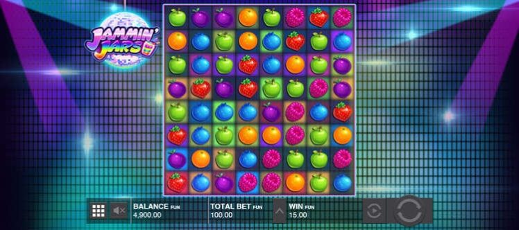 Встроенные бонусы Jammin Jars