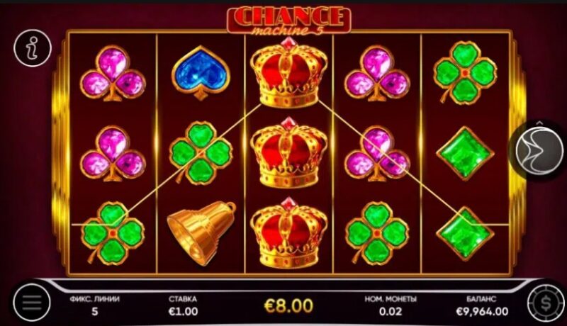 Призовые комбинации Chance Machine 5