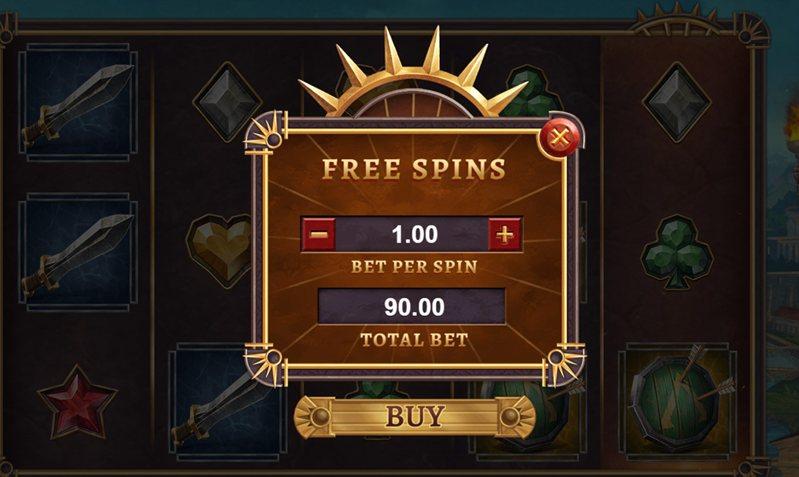 Фриспины слота Helios Fury