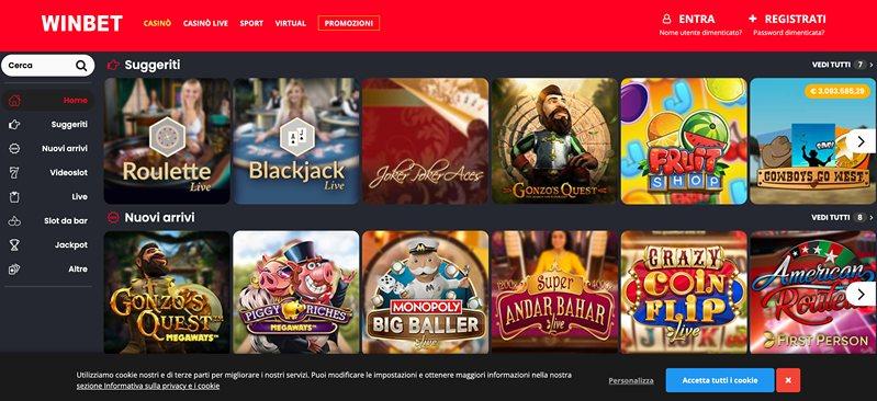 Сайт казино WinBet