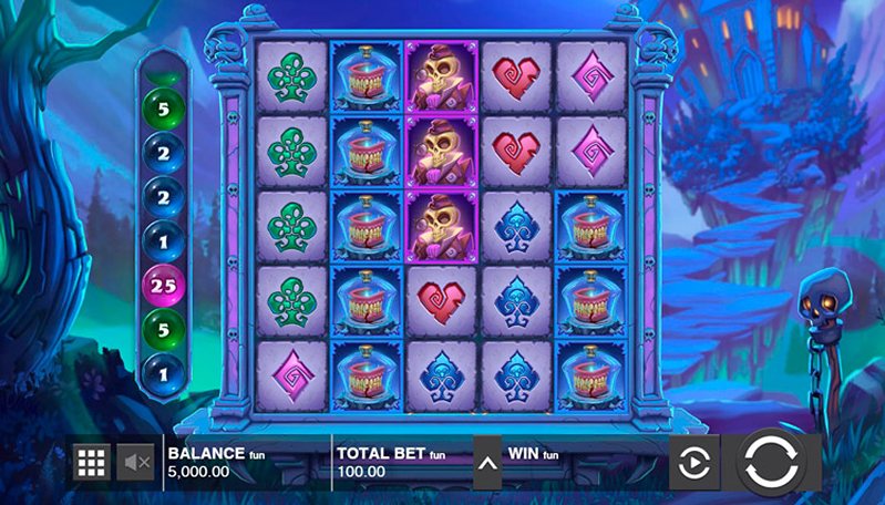 Дизайн слота Fat Drac