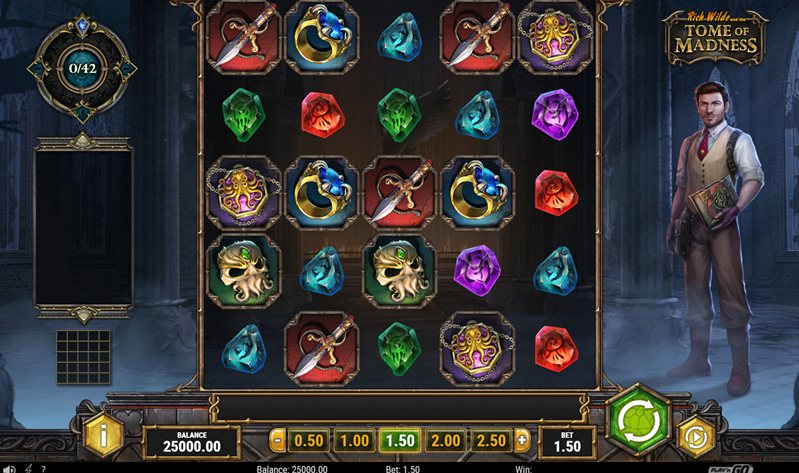 Геймплей слота Rich Wilde 