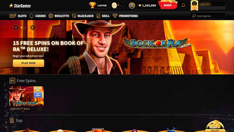 Сайт казино Stargames